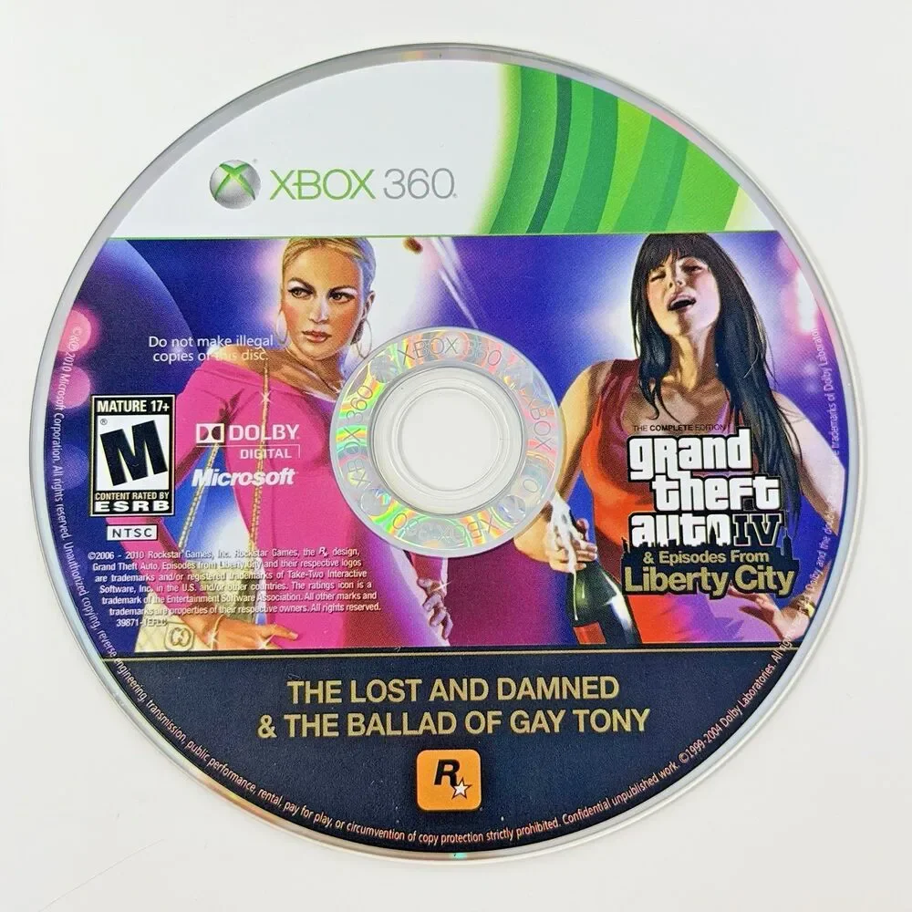 Grand Theft Auto IV Complete Edition Xbox 360 Rockstar Complete CIB Map Tested